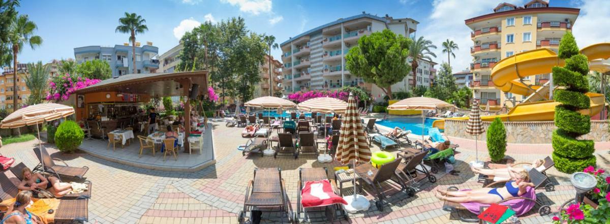 Erkaptan Apart Aparthotel Alanya Buitenkant foto