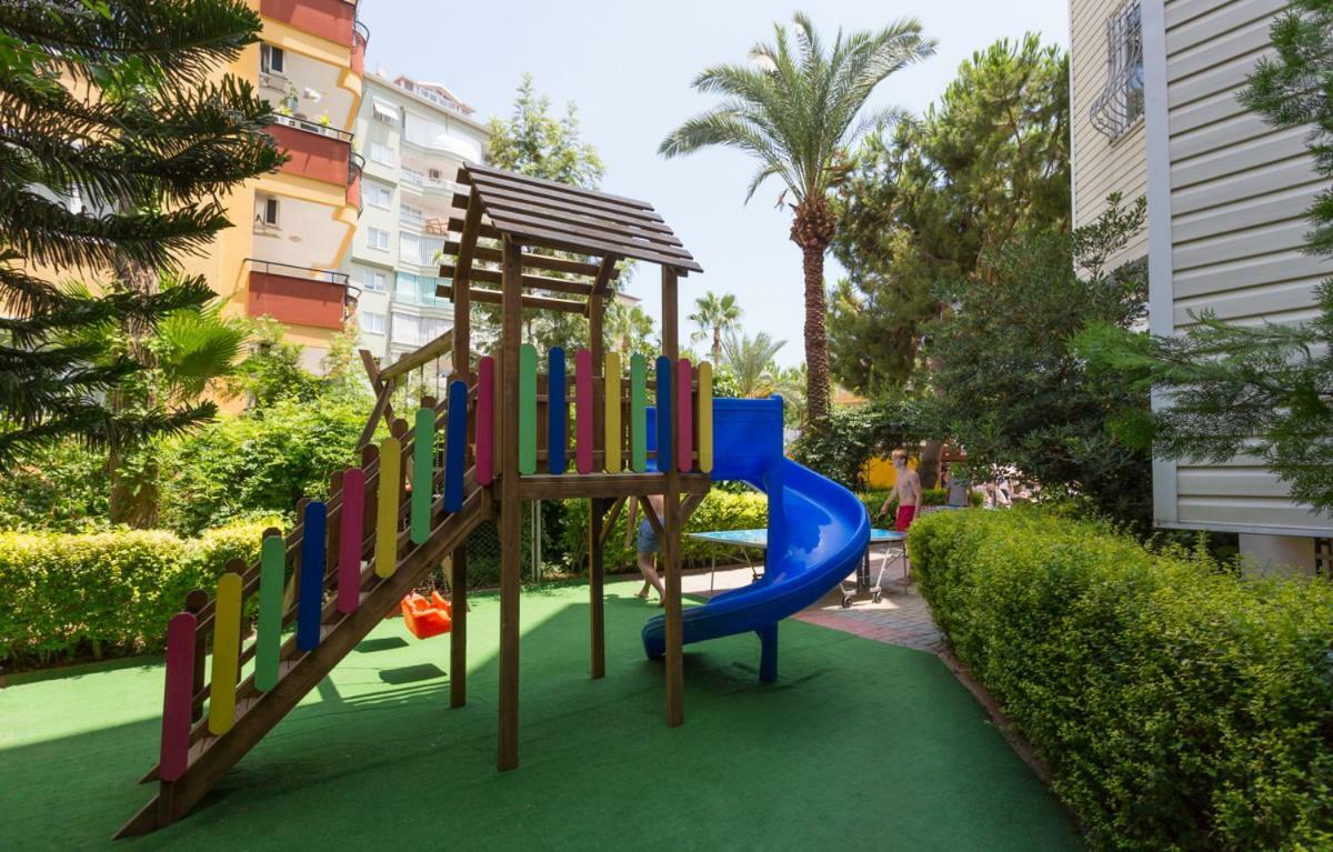 Erkaptan Apart Aparthotel Alanya Buitenkant foto