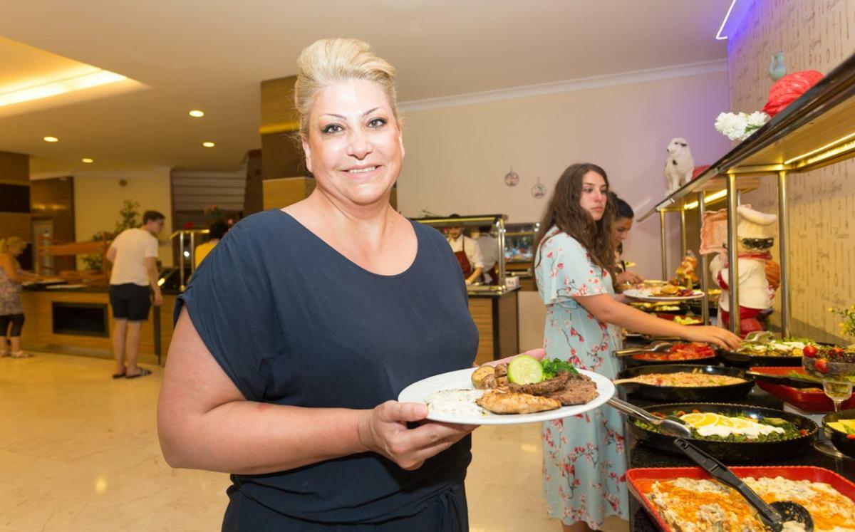 Erkaptan Apart Aparthotel Alanya Buitenkant foto